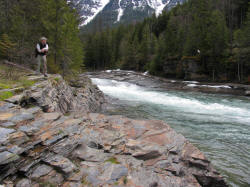 Grandpa Davey, McDonald Creek