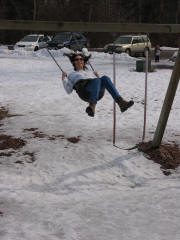 Marlene swinging