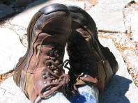 These boots are made for walking - my old Danner hiking boots